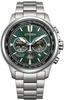 CITIZEN Herren Analog Quarz Uhr mit Titan Armband CA4570-88X, Silber