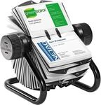 Durable Visifix Rollkartei, f&uuml;r 400 Visitenkarten, Register A-Z, schwarz, 248101