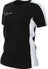 Nike Short-Sleeve Soccer Top W Nk Df Acd23 Top Ss, Black/White/White, DR1338-010, L