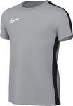 Nike Unisex Kinder Y Nk Df Acd23 Short-Sleeve Soccer Top, Wolf Grey/Black/White, S EU
