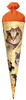 ROTH Schultüte groß Katzenparty 70 cm - rund Rot(h)-Spitze Filzverschluss -