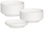 Ritzenhoff & Breker Levi Beilagenteller 10 cm, 12er Set, Runde Brotteller mit