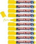 edding 360 Whiteboardmarker - gelb - 10 Whiteboard Stifte - Rundspitze 1,5-3 mm -