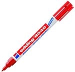 edding 8040 W&auml;schemarker - rot - 1 Stift - Rundspitze 1 mm - Textilstift