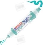 edding 5400 Acryl 3D Double Liner - t&uuml;rkis - 1 Acrylfarbe Tube - Doppel-Spitze