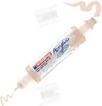 edding 5400 Acryl 3D Double Liner - beige - 1 Acrylfarbe Tube - Doppel-Spitze