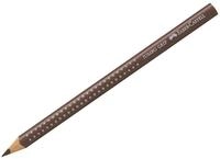 FABER-CASTELL 110976 - Buntstift Jumbo Grip, Van Dyck braun