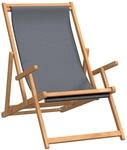 vidaXL Strandstuhl Liegestuhl Gartenstuhl Gartenliege Campingstuhl Terrassenstuhl
