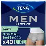 Tena Men Active Fit Pants Normal grau - Gr. L/XL - Inkontinenz-Pants f&uuml;r...