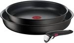 Tefal Kookgerei Tefal Ingenio Unlimited Koekenpannen 24+28 Cm Met Handgreep Zwart
