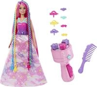 Barbie Dreamtopia, Puppe mit blonden und regenbogenfarbenen Haaren,