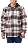 Carhartt Herren Flannel Fleece Lined Hooded Shirt Jac, Malt, M