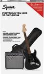 Fender Squier Affinity Strat HSS Pack CFM - mit Frontman 15G Combo Schwarz, Inklusive