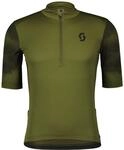 Scott M Gravel 10 S/sl Shirt Oliv - Schnelltrocknendes funktionelles Herren