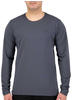 Alpha Industries Herren Back Print Heavy LS Longsleeve T-Shirt, Greyblack, L