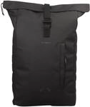 Kattbj&ouml;rn Rucksack Freizeitrucksack mit Laptopfach Rolltop Backpack 16L Black