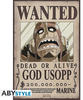 ABYSTYLE ONE PIECE - Poster Wanted Usopp New (52x38)