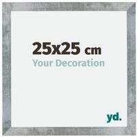 yd. Your Decoration - Bilderrahmen 25x25 cm - Eisen Gewischt - Bilderrahmen aus MDF