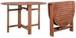 vidaXL Gartentisch Akazienholz Oval Esstisch Klapptisch Terrassentisch Tisch