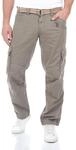 Timezone Cargohose Herren mit G&uuml;rtel BenitoTZ Loose Fit Cargo Hose Taschen