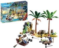 PLAYMOBIL Pirates 70962 Promo Pack Piratenschatzinsel mit Skelett,...