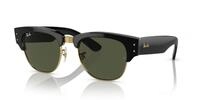 Ray-Ban Sonnenbrille RB0316S 901/31 Unisex Farbe Schwarz gr&uuml;n Brillengl&auml;ser...