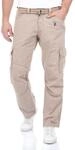 Timezone Cargohose Herren mit G&uuml;rtel BenitoTZ Loose Fit Cargo Hose Taschen
