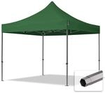 TOOLPORT Faltzelt Partyzelt 3x3m - ohne Seitenteile Premium Dach Faltpavillon