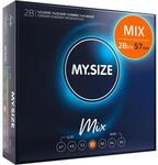 MY.SIZE Mix Premium Kondome Gr&ouml;&szlig;e 4, 57 mm &ndash; 28 St&uuml;ck | 4 Varianten:...