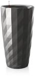 Lechuza Diamante Premium Pflanzgef&auml;&szlig; anthrazit metallic