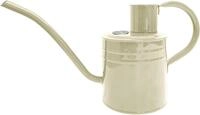 Kent & Stowe 1 Liter Vintage Gie&szlig;kanne aus Verzinktem Stahl in Creme &ndash;