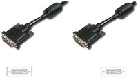 DIGITUS DVI-Kabel &ndash; DVI-D (24+1) &ndash; 2560 x 1600 Pixel 30Hz &ndash; 3m &ndash; Dual Link