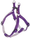 Nobby Geschirr Soft Grip, lila Brust: 30-40 cm, B: 10 mm, 1 St&uuml;ck