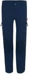 Trollkids Kids Nordfjord Zip-Off Pants Slim Fit 104, Navy