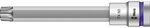 Wera 8767 C HF TORX Zyklop Bit-Nuss 1/2 Zoll Antrieb mit Haltefunktion, TX 60 x 140