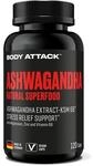 Ashwagandha KSM-66&reg; hochdosiert, 120 Kapseln &ndash; 600mg Tagesdosis &ndash; indische
