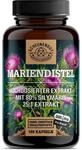 Mariendistel Kapseln 1500mg -WICHTIG: 25:1 Extrakt (=37500mg reines Mariendistel pro