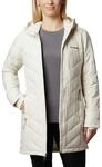 Columbia Damen Lange Steppjacke mit Kapuze, Heavenly