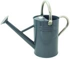 Kent & Stowe 4,5 Liter Vintage Gie&szlig;kanne in steingrau &ndash; Verzinkte Stahlkanne f&uuml;r