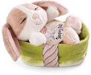 NICI Kuscheltier Hase Cappuccino 12 cm &ndash; Stofftier aus weichem Pl&uuml;sch,...