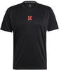 adidas Men's 5.10 TrailX T T-Shirt, Black, M