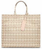 Coccinelle Never without Bag Monogram - Shopper 41 cm mult.natur/warm taupe