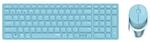 Rapoo 9750M kabelloses Tastatur-Maus Set Wireless Deskset 1600 DPI Sensor