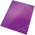 Leitz WOW 3-Klappen-Mappe, Eckspannermappe f&uuml;r bis zu 150 A4-Bl&auml;tter, elastischer
