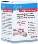 H&Atilde;ga H&ouml;ga Alginat-Verband, feuchtigkeitsspendender, 6 cm x 3 m