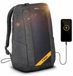Sunnybag Iconic Solar-Rucksack mit integriertem 7 Watt Solar-Panel | USB-Anschluss 