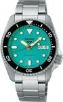 Seiko 5 Sports Unisex Automatikuhr Stahl/T&uuml;rkis SRPK33K1