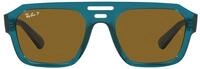 Ray-Ban CORRIGAN RB 4397 Transparent Light Blue/Dark Brown 54/20/145 Unisex