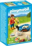 PLAYMOBIL 5126 M&auml;dchen mit Katzenfamilie