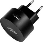 LogiLink PA0217 Fast Charging - USB Steckdosenadapter (1x USB-A, 10,5W) f&uuml;r